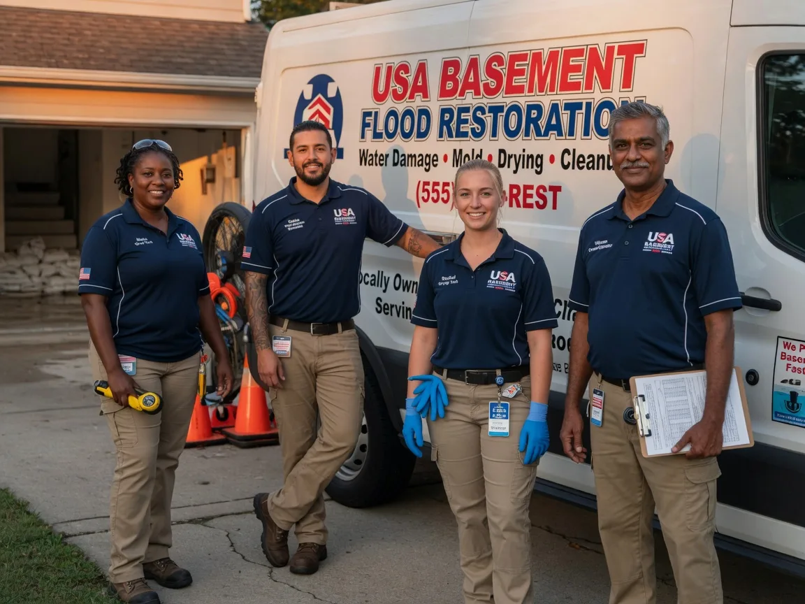 Basement Flood Cleanup company in Buckholts, TX
