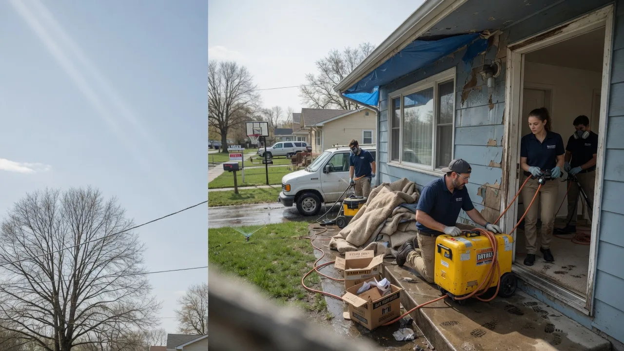 Basement Flood Cleanup in Buckholts, TX near me